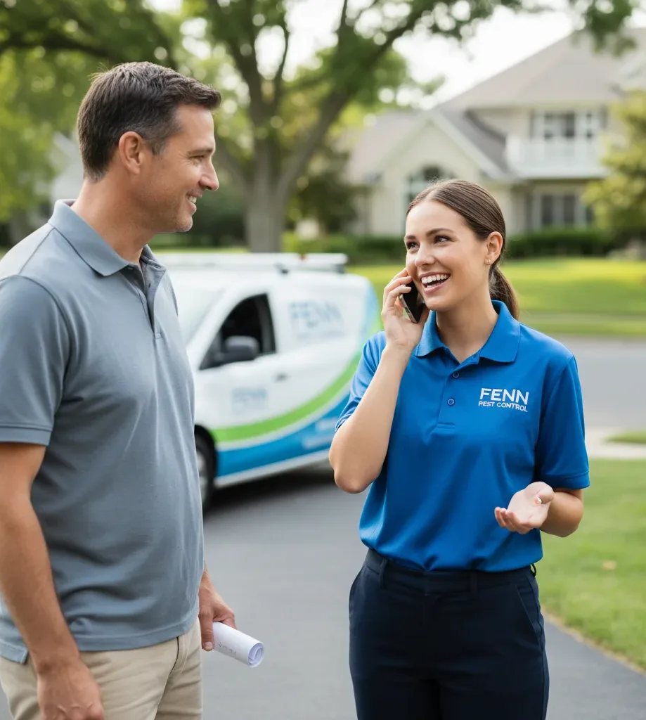 Fenn Pest Control customer support in Banner